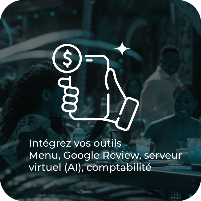 Menu et Ouverture de table - hover